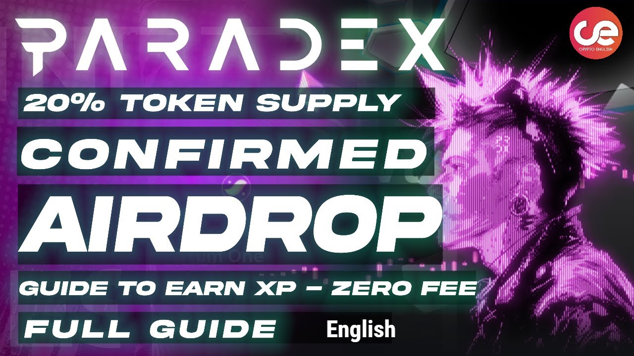 Руководство по Paradex Perp DEX XP💰 Подтверждённый эирдроп, нулевая комиссия за торговлю &mdash; англий...