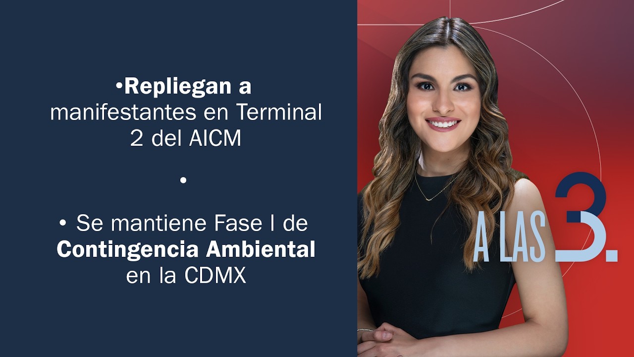 EN VIVO: A Las Tres con Noelia Jiménez | 11 de marzo 2026