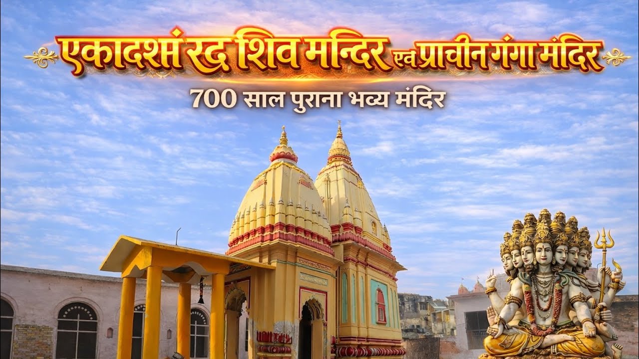 700 साल पुराना शिव मंदिर | शिव के 11 स्वरूपों में विराजमान | #shivtemple #dharmikchrtschitrakoo 