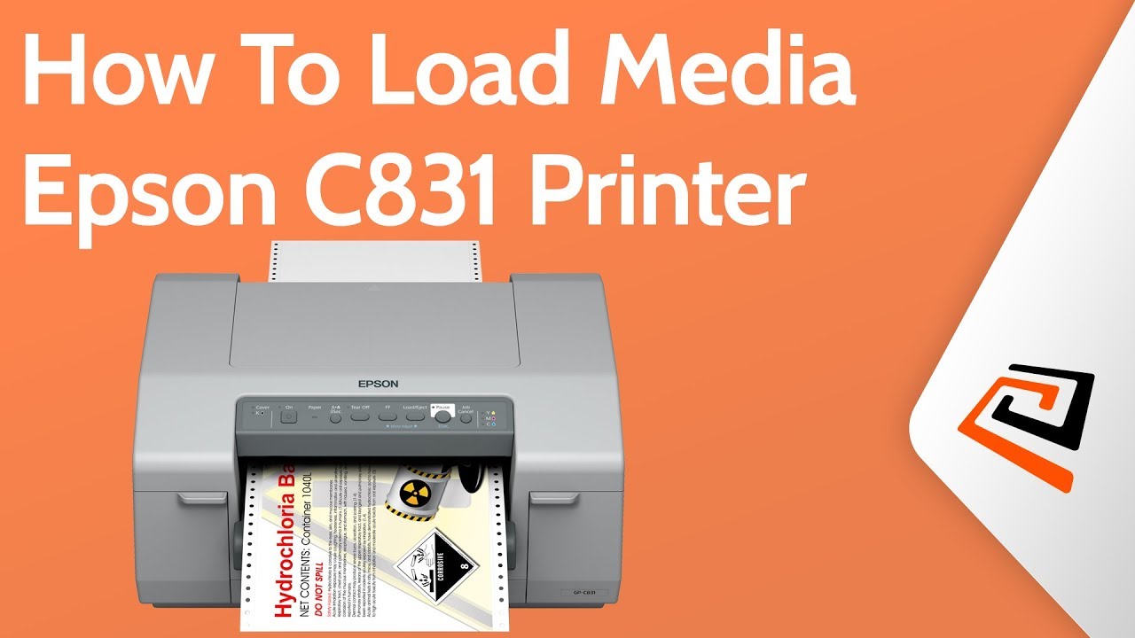 Epson GP-C831: Loading Media