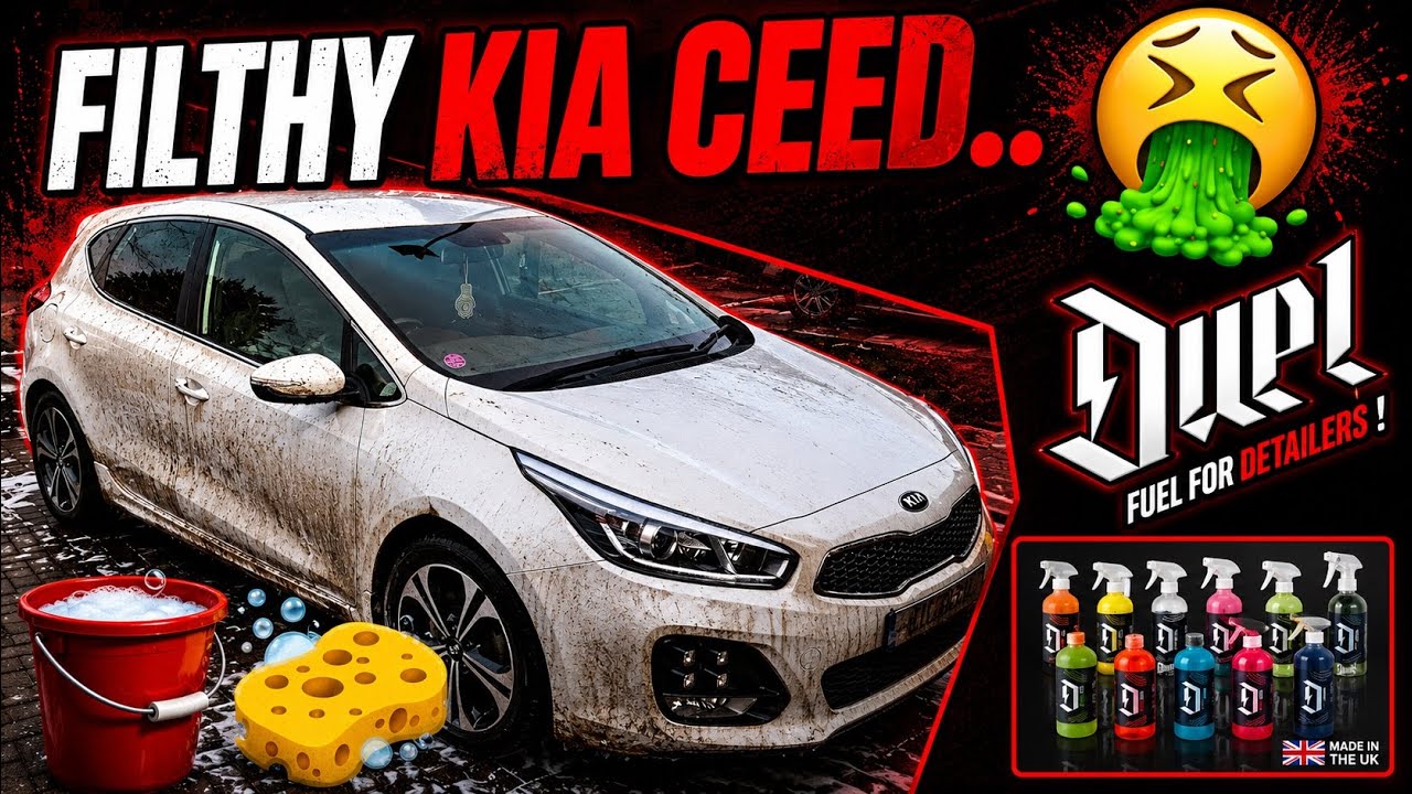 FILTHY KIA CEED.... GETS WELL NEEDED CLEAN.. DUEL AUTOCARE