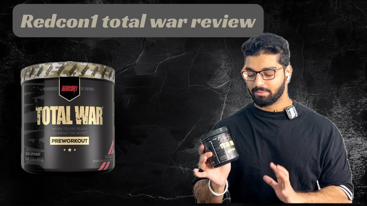 Redcon 1 total war pre workout review !!! After 20 day use !!! Honest review