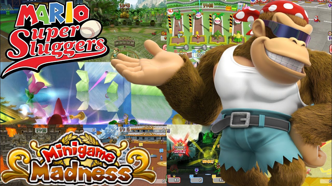 Minigame Madness as Funky Kong | Mario Super Sluggers #126