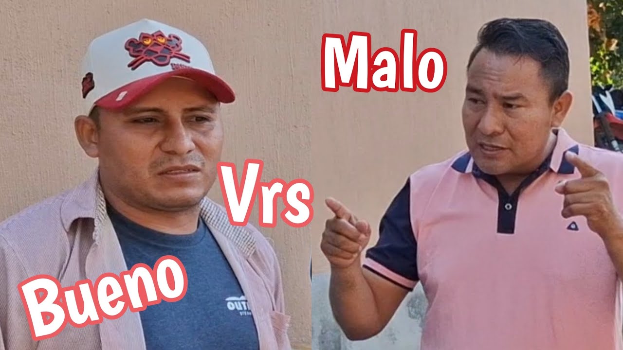 😰EL TIEMPO LO DIRÁ TODO entre él y yo pero por ahora SOY EL MALO y él es el bueno. 
