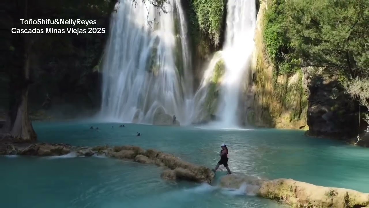 Cascada Minas Viejas, huasteca Potosina, SLP, ago 2025