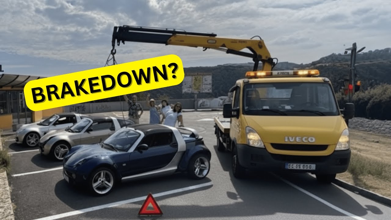 Abandoned Smart Roadster on Epic 200 km Adventure!