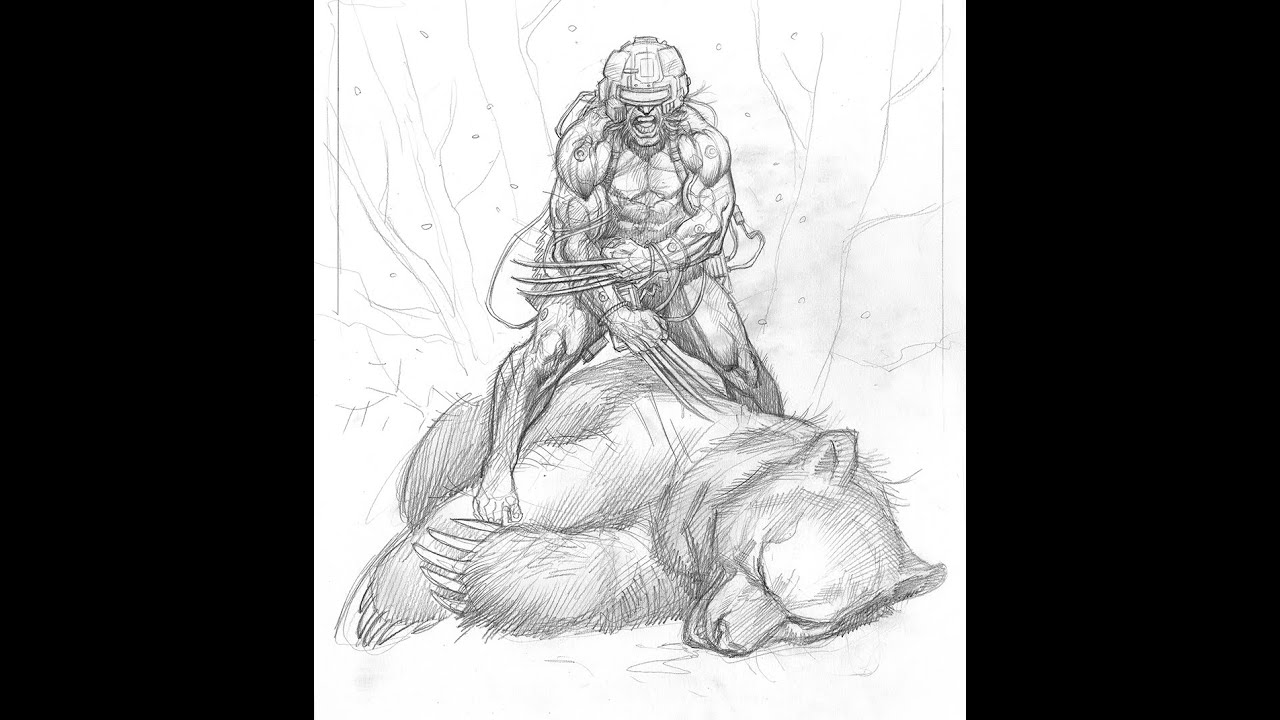 Frank Cho Drawing Demo - Weapon X