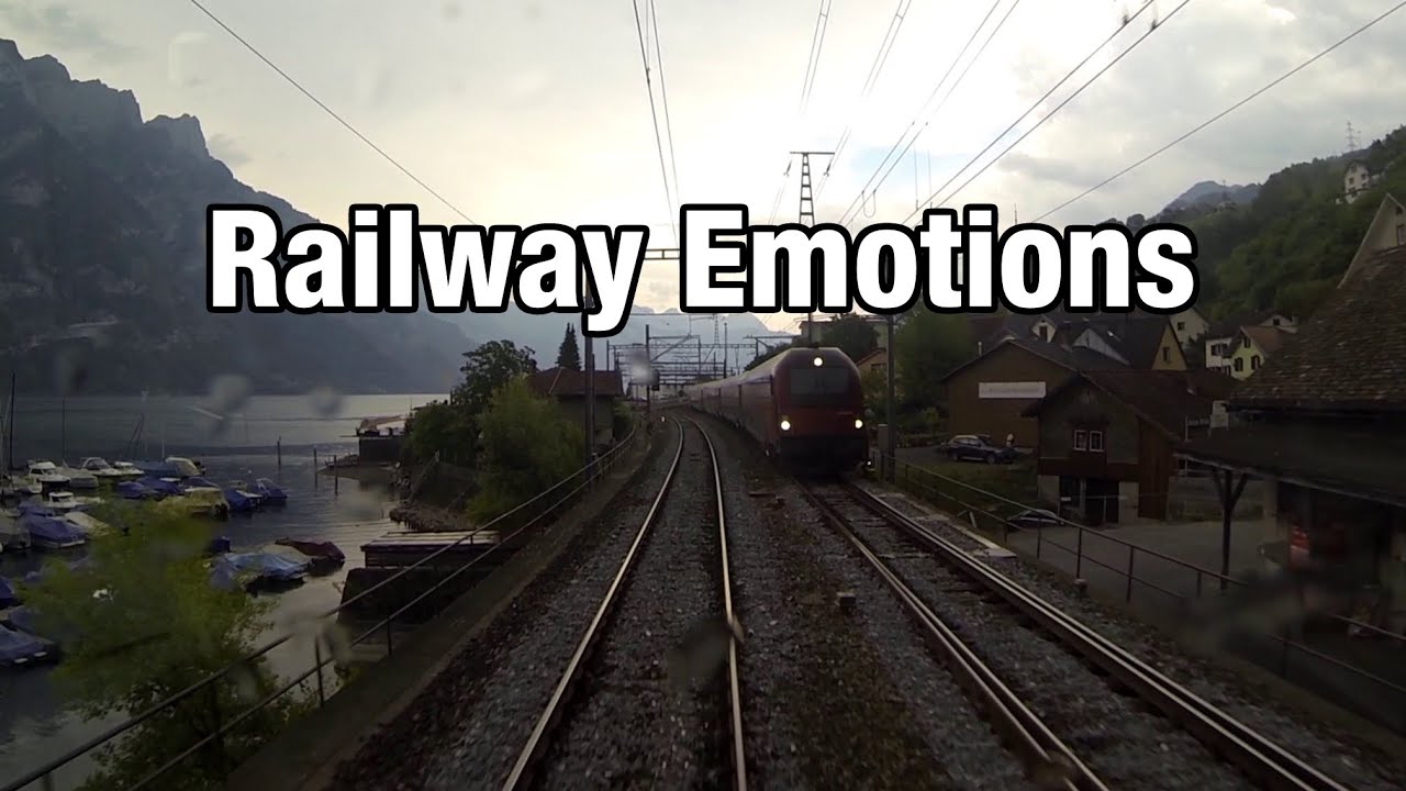 🚆 Intercity into the Alps (Cab Ride Switzerland | Zurich - Chur)