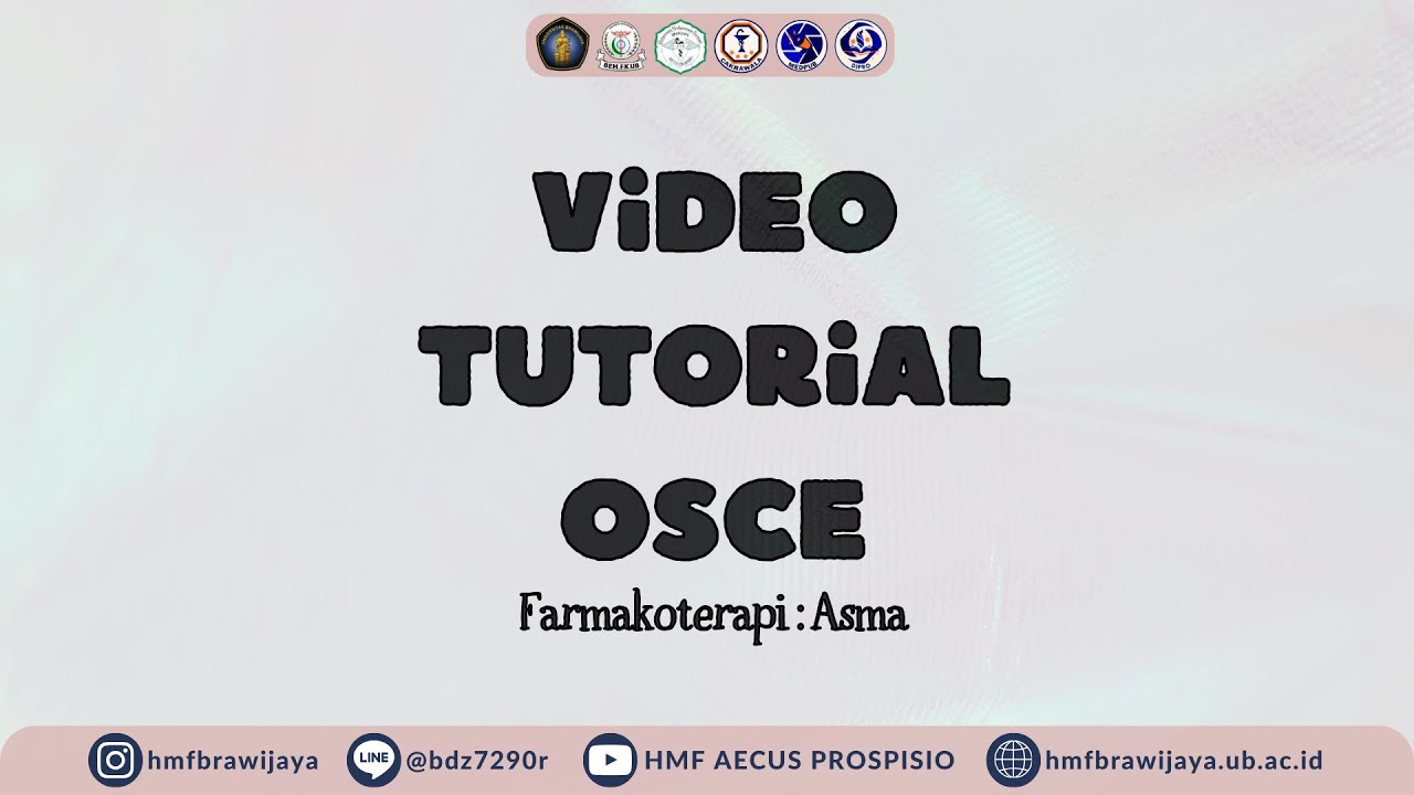Video Tutorial OSCE Farmakoterapi : Asma