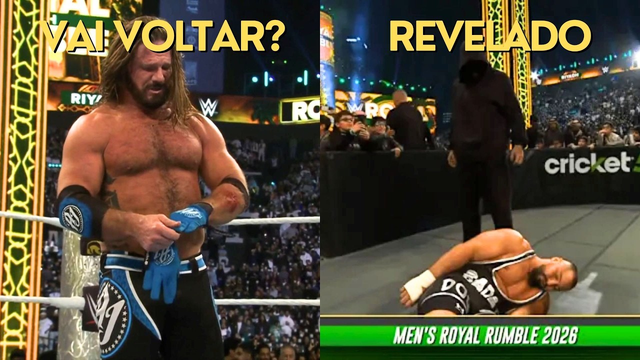 QUEM FOI O MASCARADO QUE ATACOU BRON BREAKKER NO ROYAL RUMBLE - AJ STYLES PENDUROU MESMO AS LUVAS?
