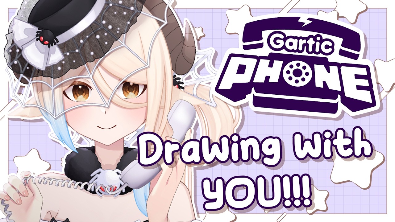 【GARTIC PHONE】 Drawing with YOU!!!