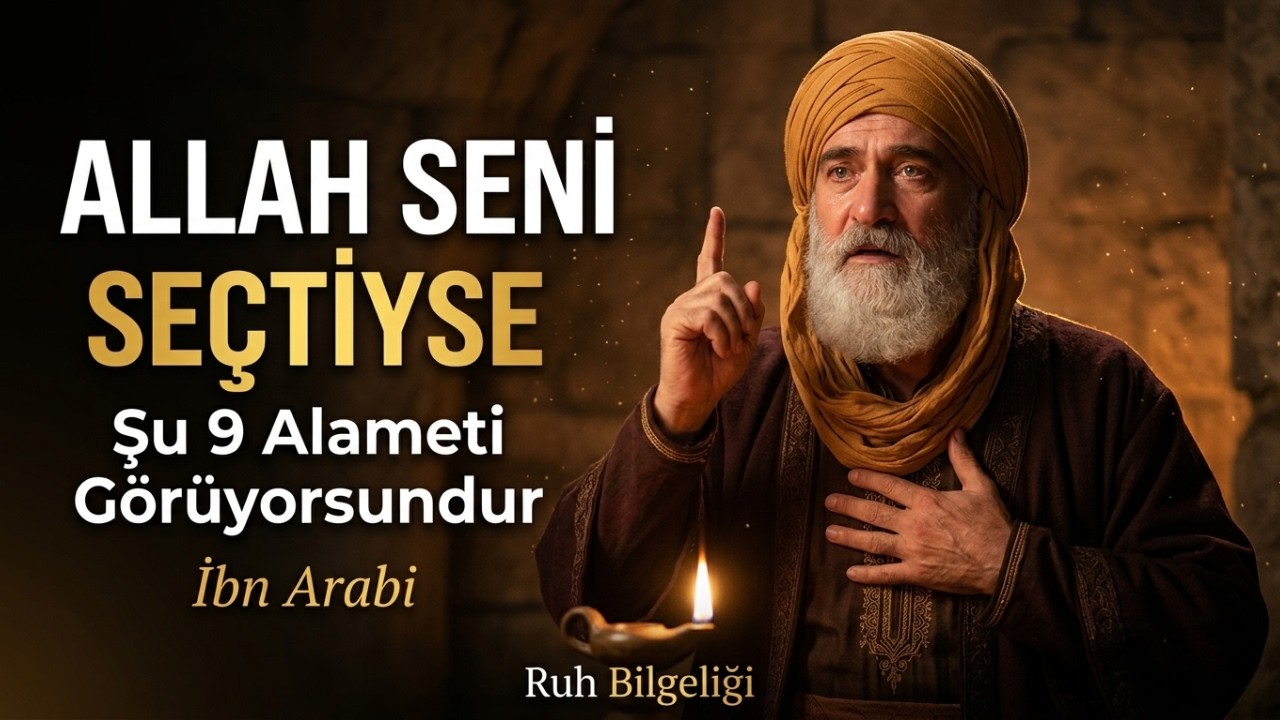 ALLAH Seni Seçtiyse, Şu 9 Alameti Görüyorsundur | İbn Arabi (İŞARET)