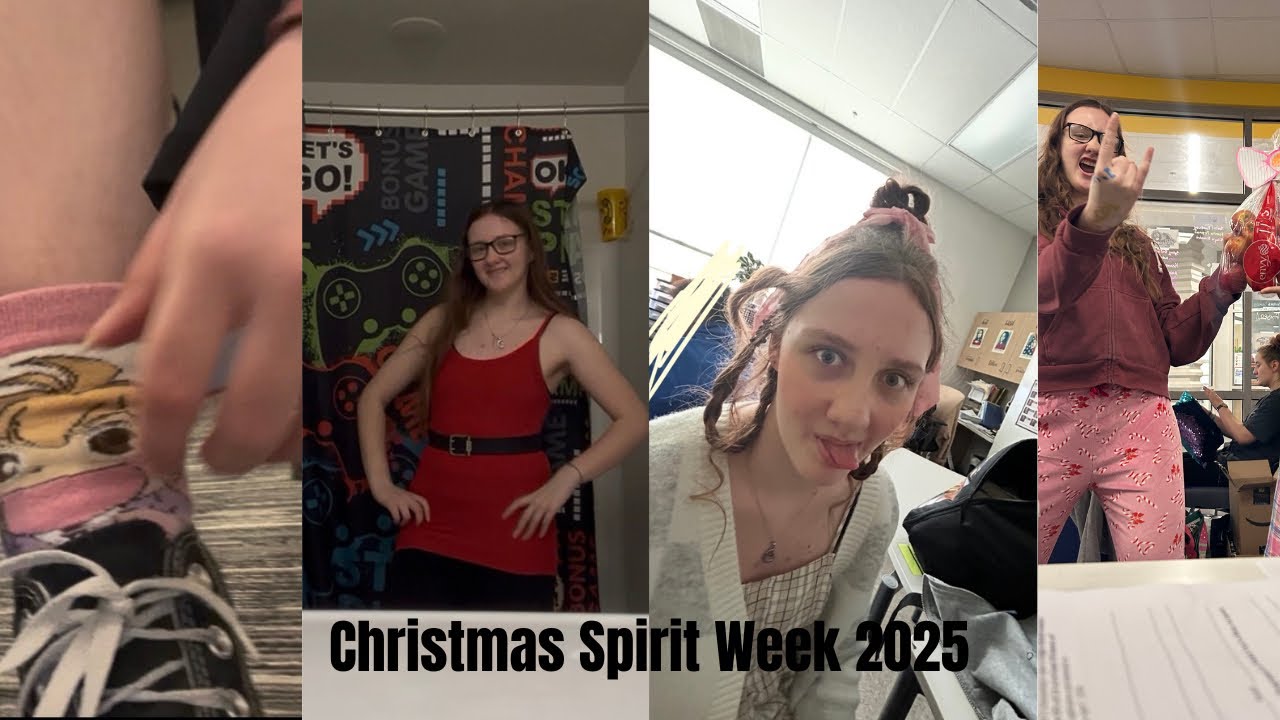 Super late Christmas Spirit Week Video