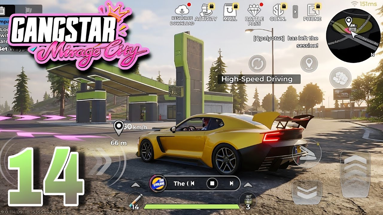 Gangster Mirage City | Часть 14 | Открытый мир | Прохождение игры | Android, iOS