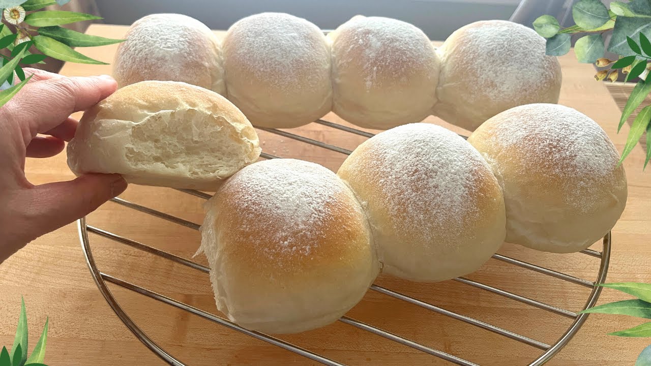 Vegan纯素面包简单做😋无奶无蛋低糖又柔又软的美味面包 NO EGG NO MILK Bread, Vegan bread recipe, super easy to make