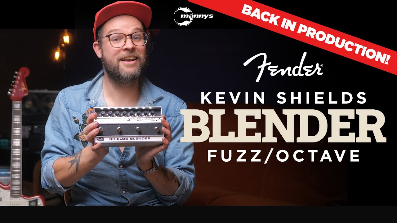 FENDER LISTENED 🎉 The Kevin Shields Blender Pedal is BACK