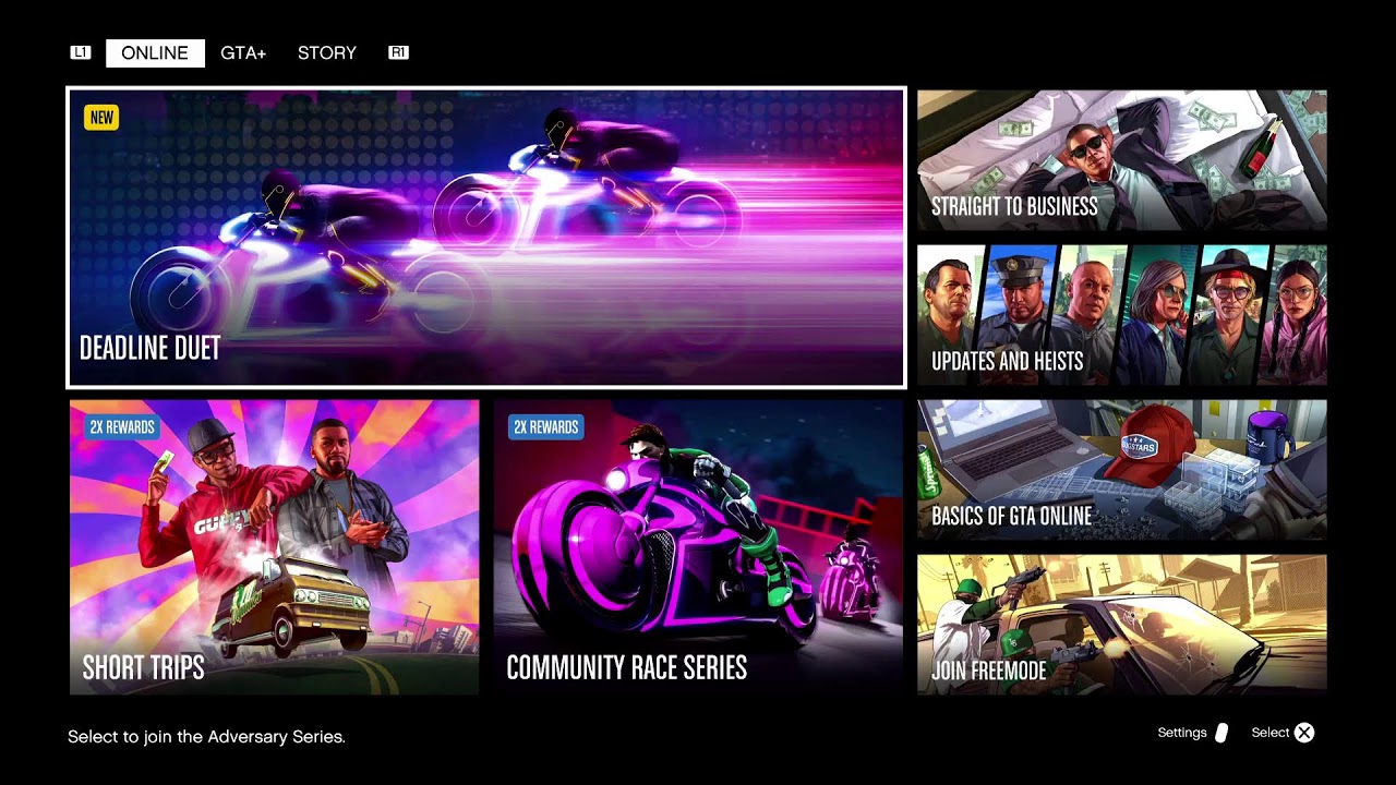 gta/LS/manhunts/drag racing/offroading/and other