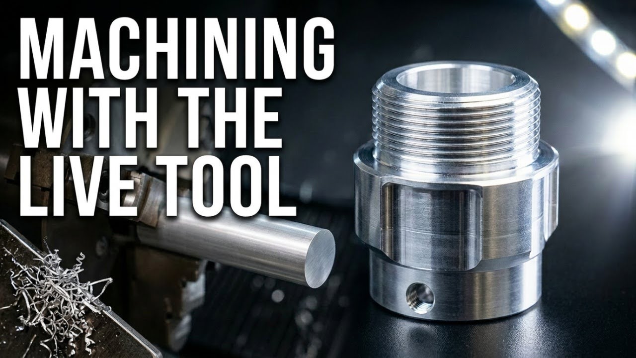 SC512L: Machining Aluminum with the Live Tool