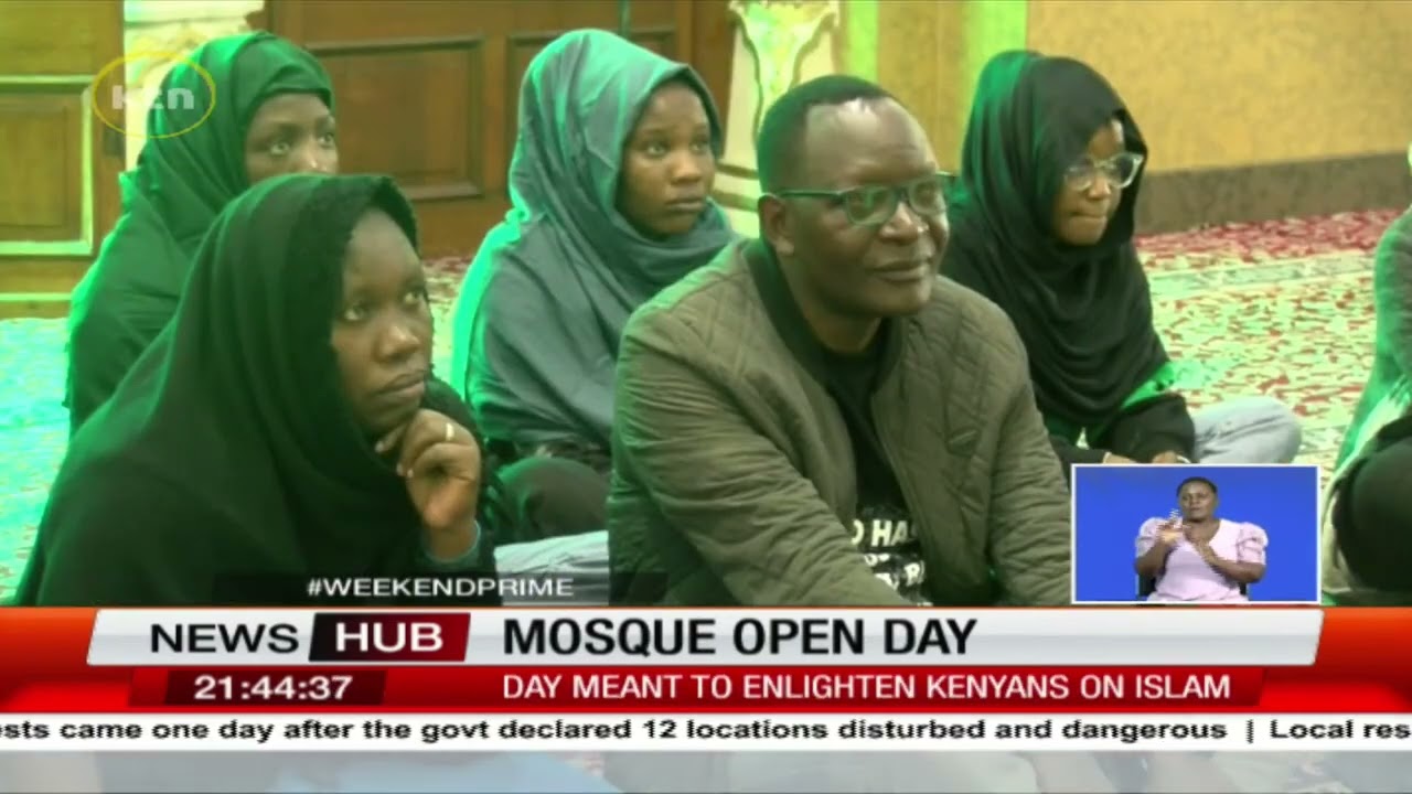 Kenyan from all faiths visit Jamia Mosque