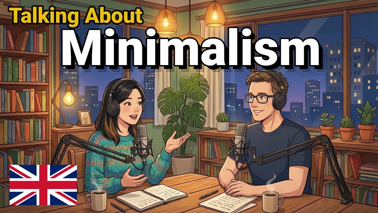 How to Talk About Minimalism in English | English Conversation Practice | English Podcast