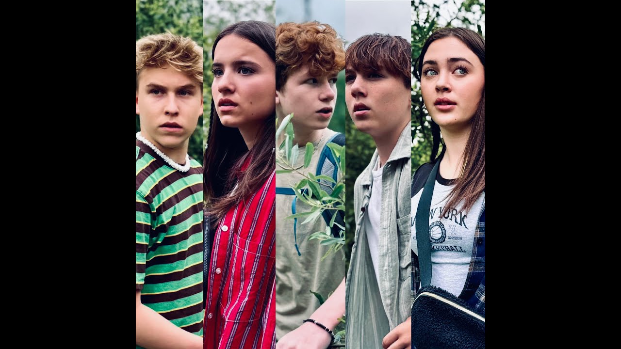 The Hike: Landon Gordon, Madeleine McGraw, Luke Busey, Aidan McGraw, London McDonough