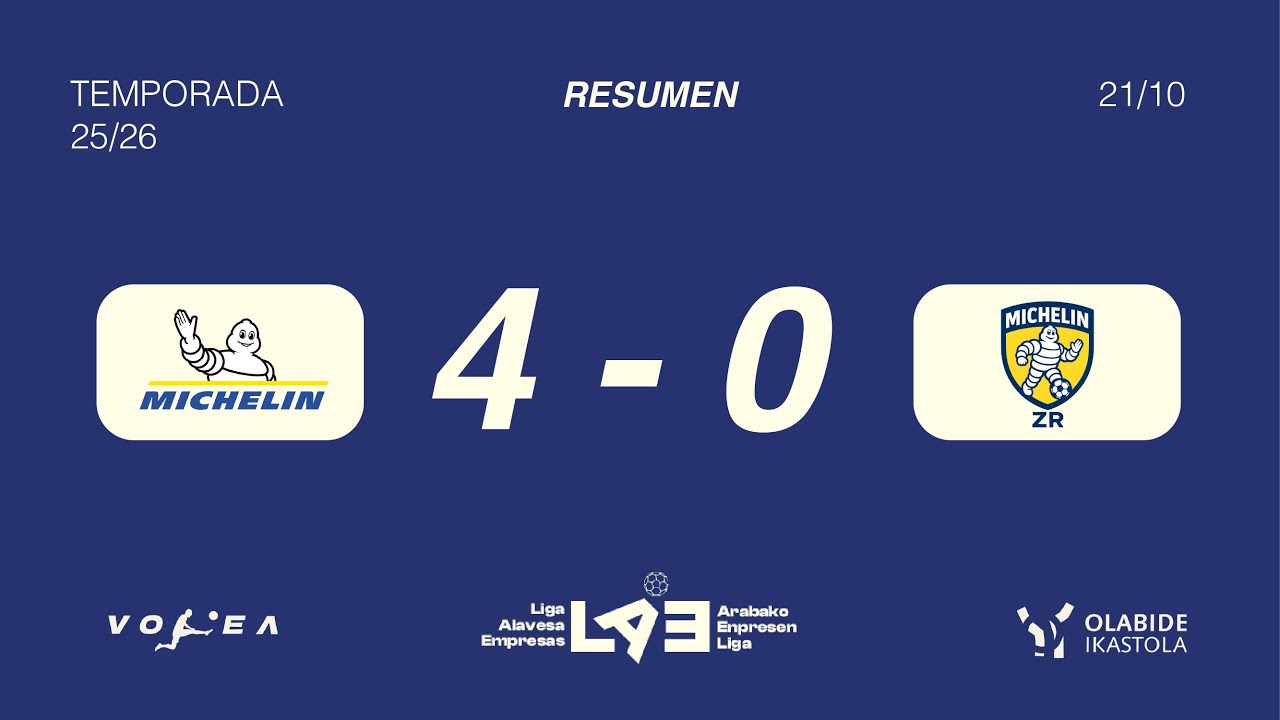 Bibendum ZR - Michelin | Jornada 3 | 2ª edición Liga Alavesa de Empresas