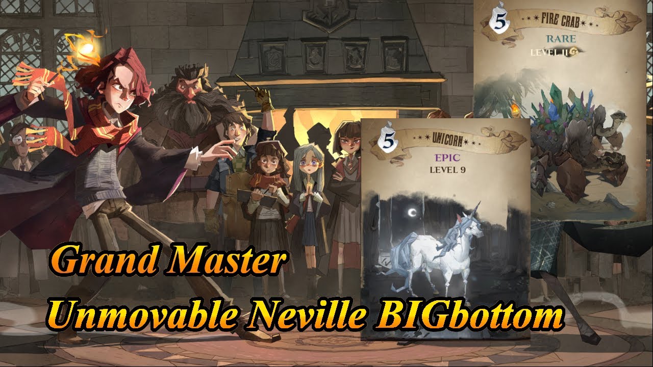 Anti-meta Neville BIGbottom Deck GRAND MASTER - Harry Potter Magic Awakened