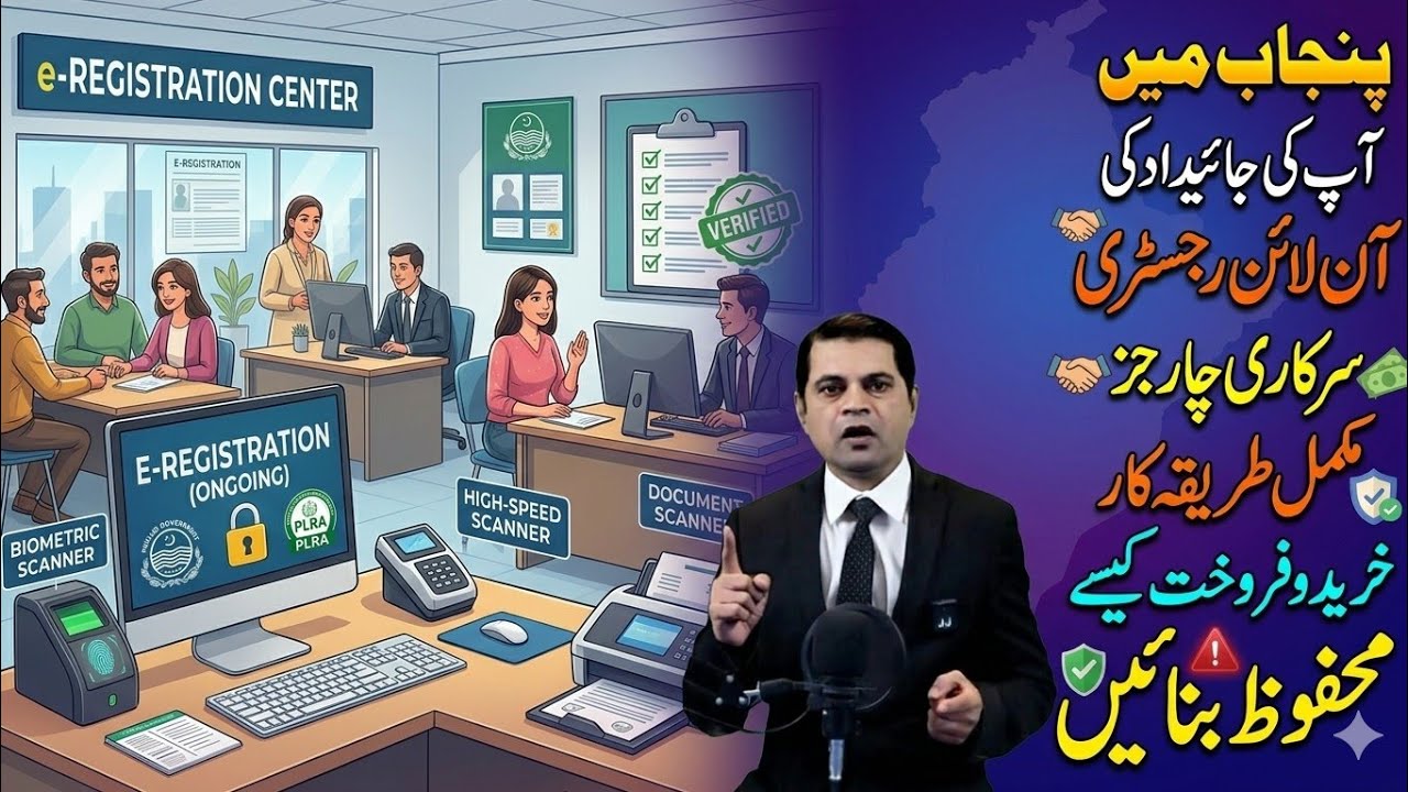 ONLINE REGISTRY OF YOUR PROPERTY IN PUNJAB| GOVT CHARGES & COMPLETE MECHANISM| SAFE SALE & PURCHASE