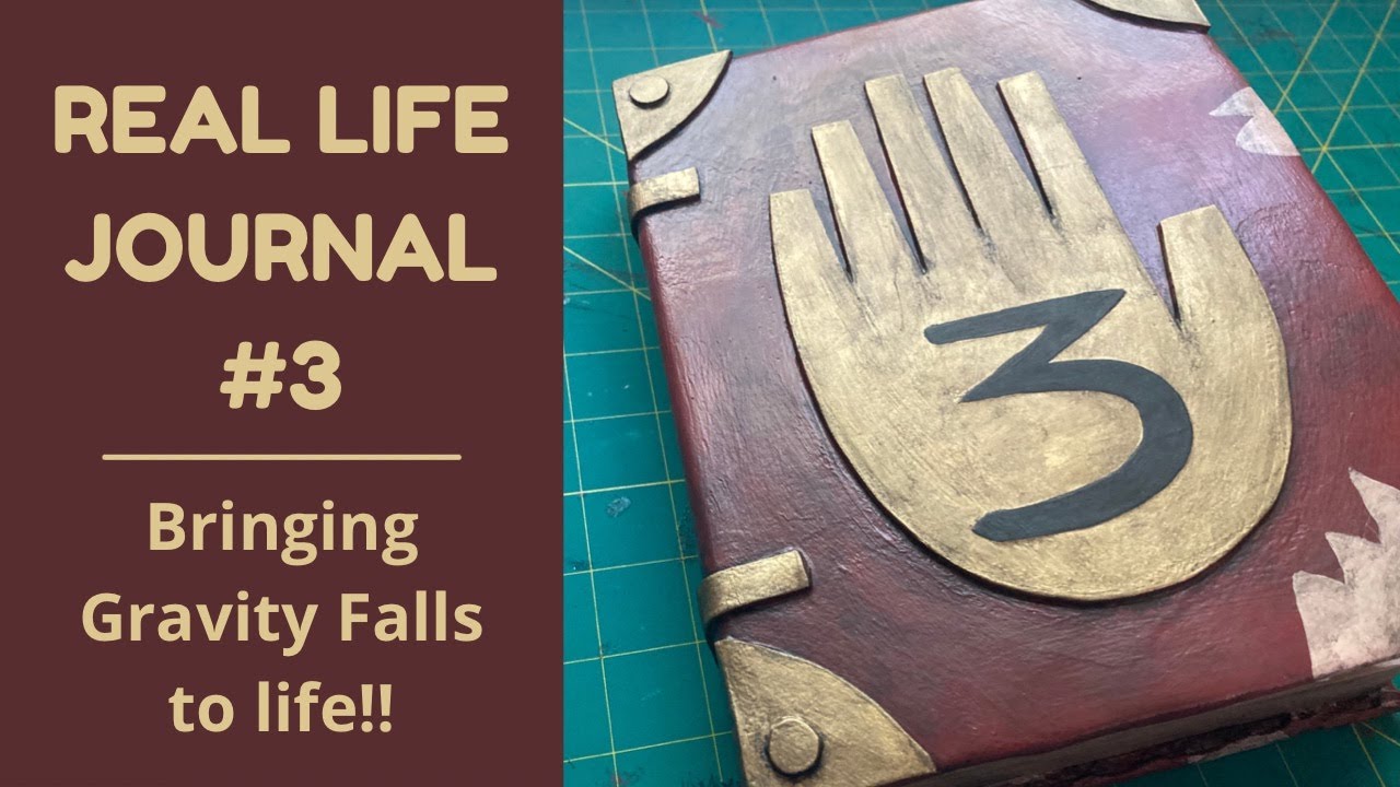 How to make Journal #3 from Gravity Falls || Cosplay Prop