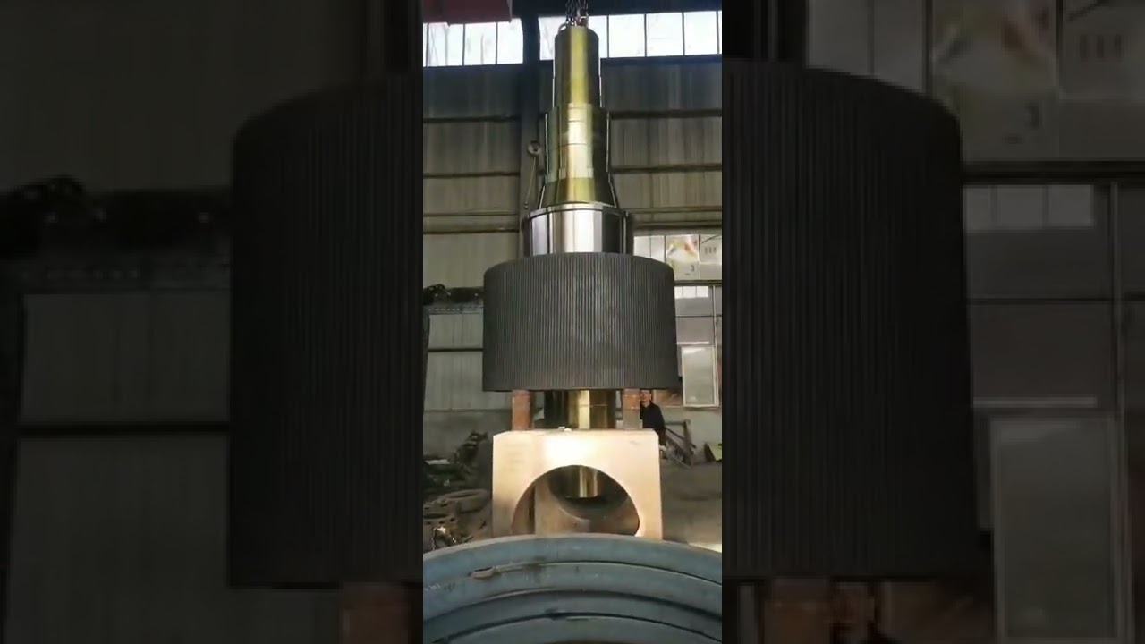 The assembly process of roller shaft and roller sleeve-WANHING WEARPARTS