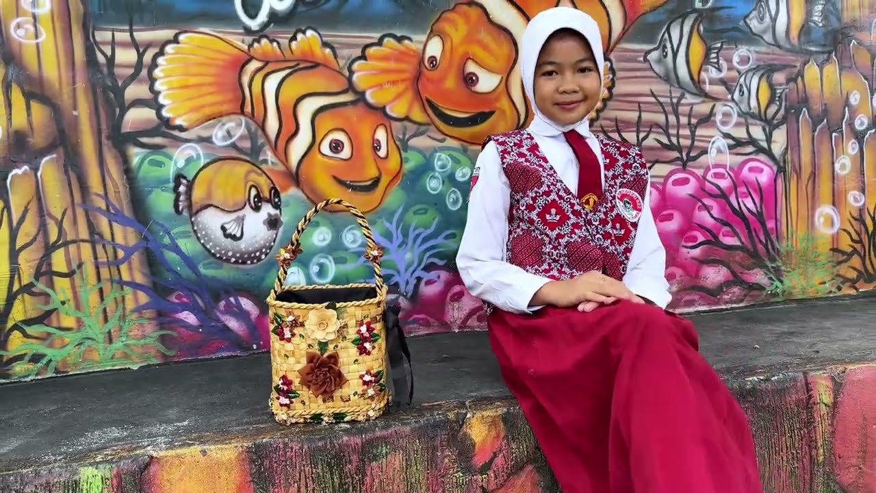 TAS PELEPAH DAUN PISANG - FLS3N KRIYA ANYAM