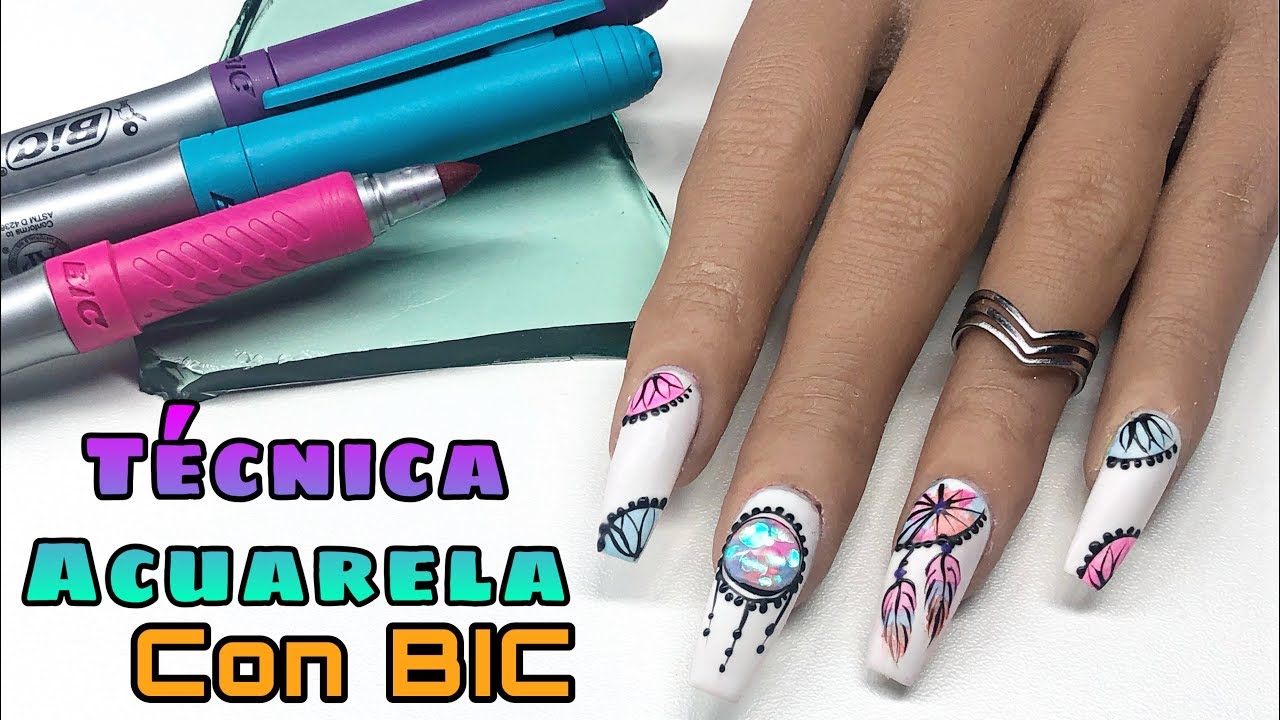 BIC TÉCNICA ACUARELA CON MARCADORES PERMANENTES | TENDENCIA 2019