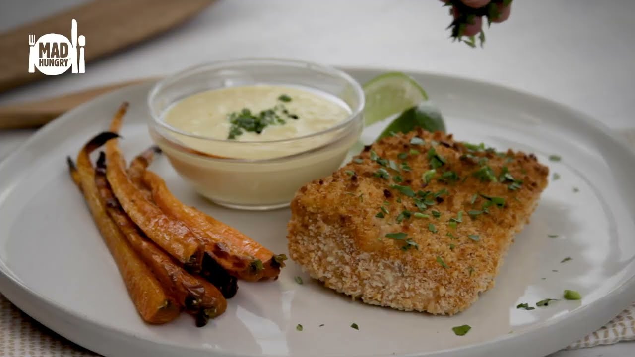 Air Fryer Crispy Crumb Snapper Recipe