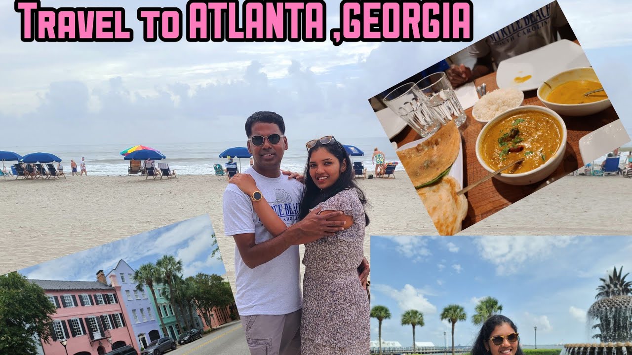 TRAVEL TO ATLANTA,GEORGIA | DAY 6 VLOG | CHARLESTON | PRIYAMEENA MANOHARAN