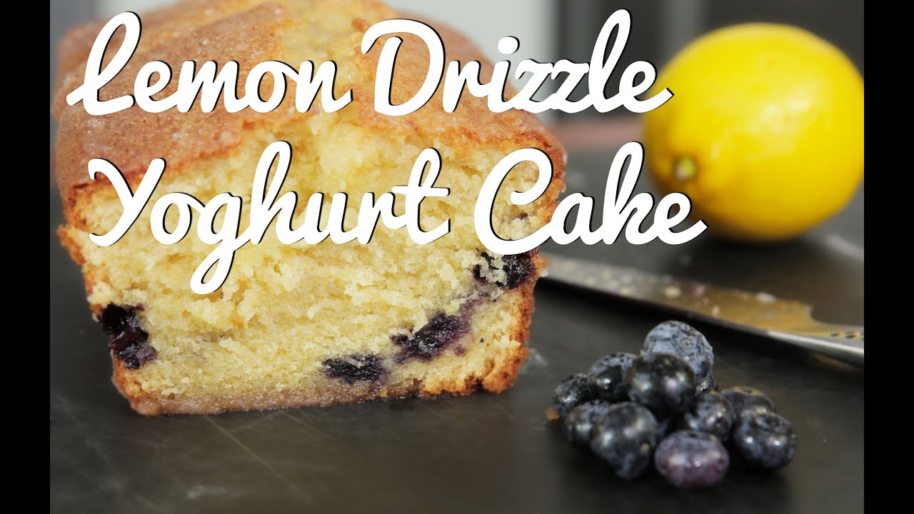 Lemon Drizzle Yoghurt Cake - Crumbs
