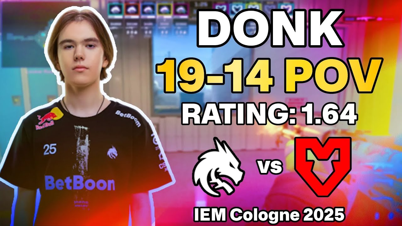 DONK 19/14 POV vs MOUZ (Nuke) | GRAND FINAL IEM Cologne 2025