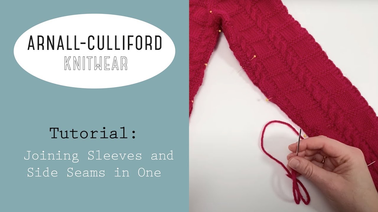 Joining Sleeves and Side Seams in One
