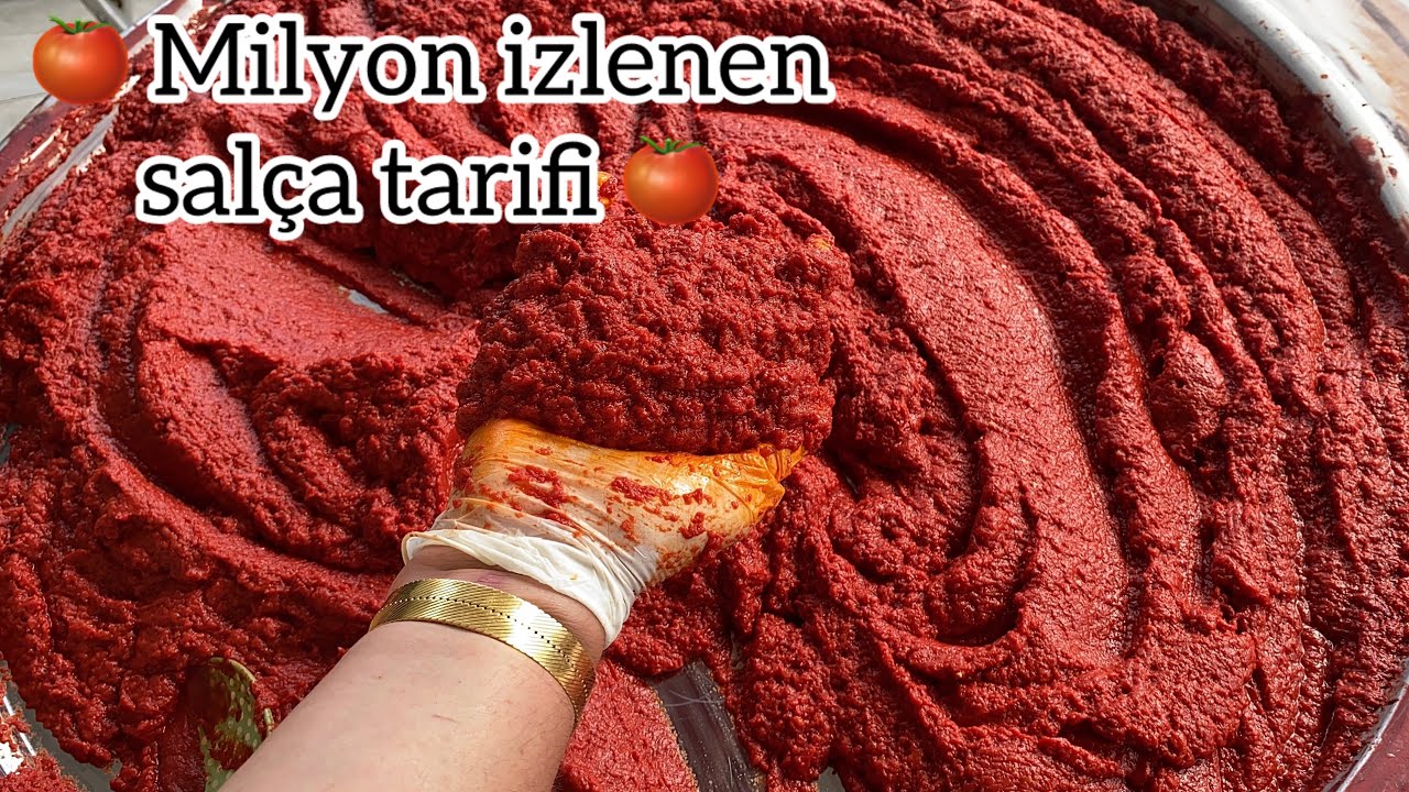 ￼ 🍅 milyonlar izledi defalarca denenendi geleneksel🥫 çok verimli domates salçası tarifi