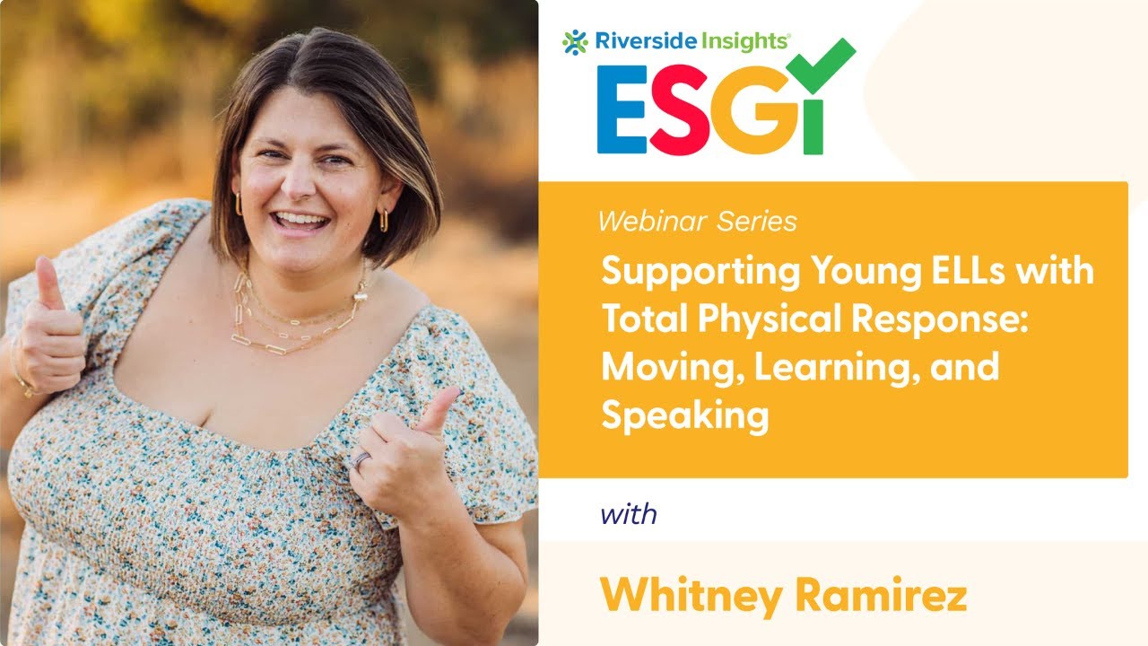 Supporting Young ELLs with Total Physical Response: Moving, Learning, and Speaking