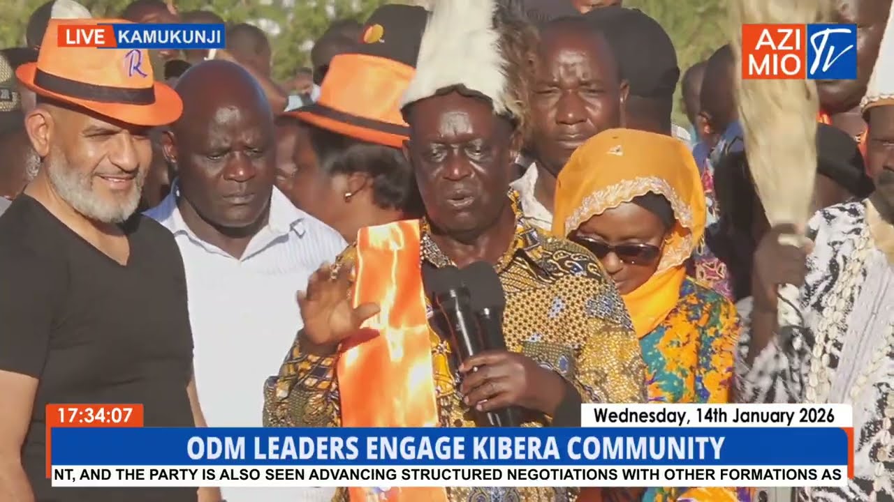 LISTEN: Oburu Odinga Delivers a ROUSING Speech in Kibera at ODM Consultative Rally