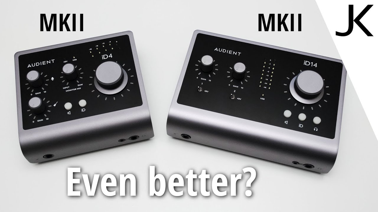 Audient iD4 MKII и iD14 MKII — обзор аудиоинтерфейса