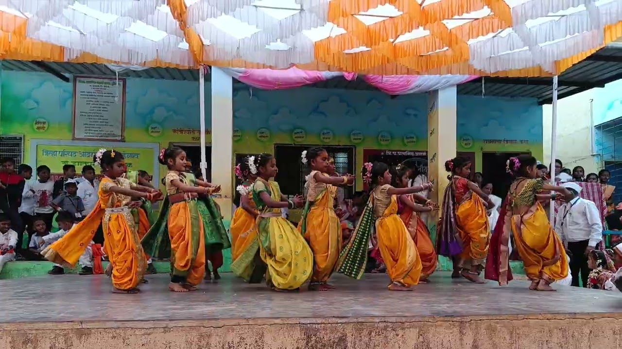 लगीन देवाचं माझ्या खंडेरायाचं जिल्हा परिषद आदर्श शाळा मुंढेगाव तालुका इगतपुरी जिल्हा नाशिक