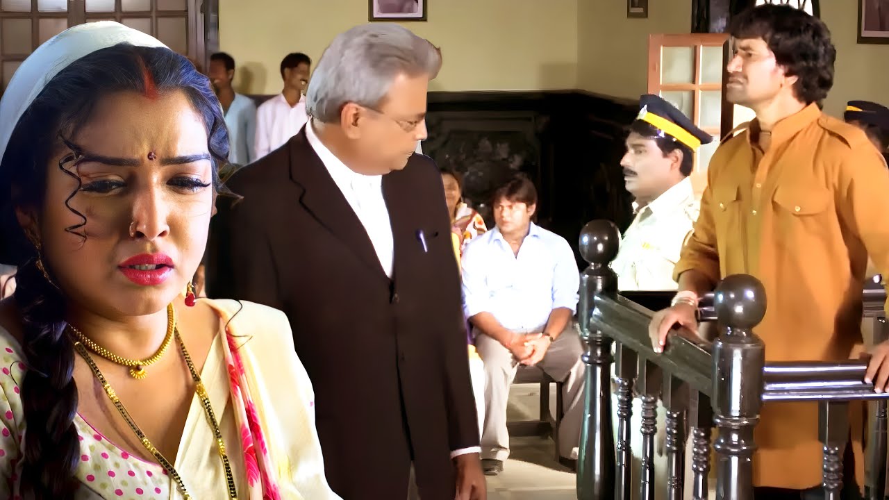निरहुआ ने सबके सामने वकील साहब की हेकड़ी निकाल लिया - Dinesh Lal, Amrapali Dubey Full Video Scene