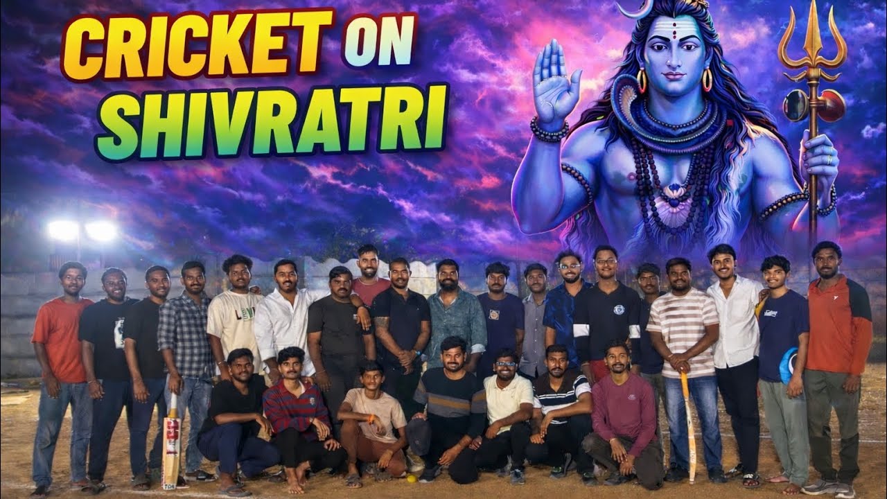 Cricket on Shivratri Ft.Gully Cricket