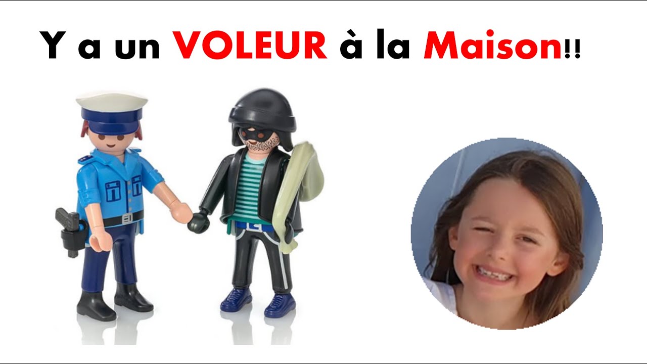 Playmobil : Course Poursuite du VOLEUR - Ca se passe la NUIT