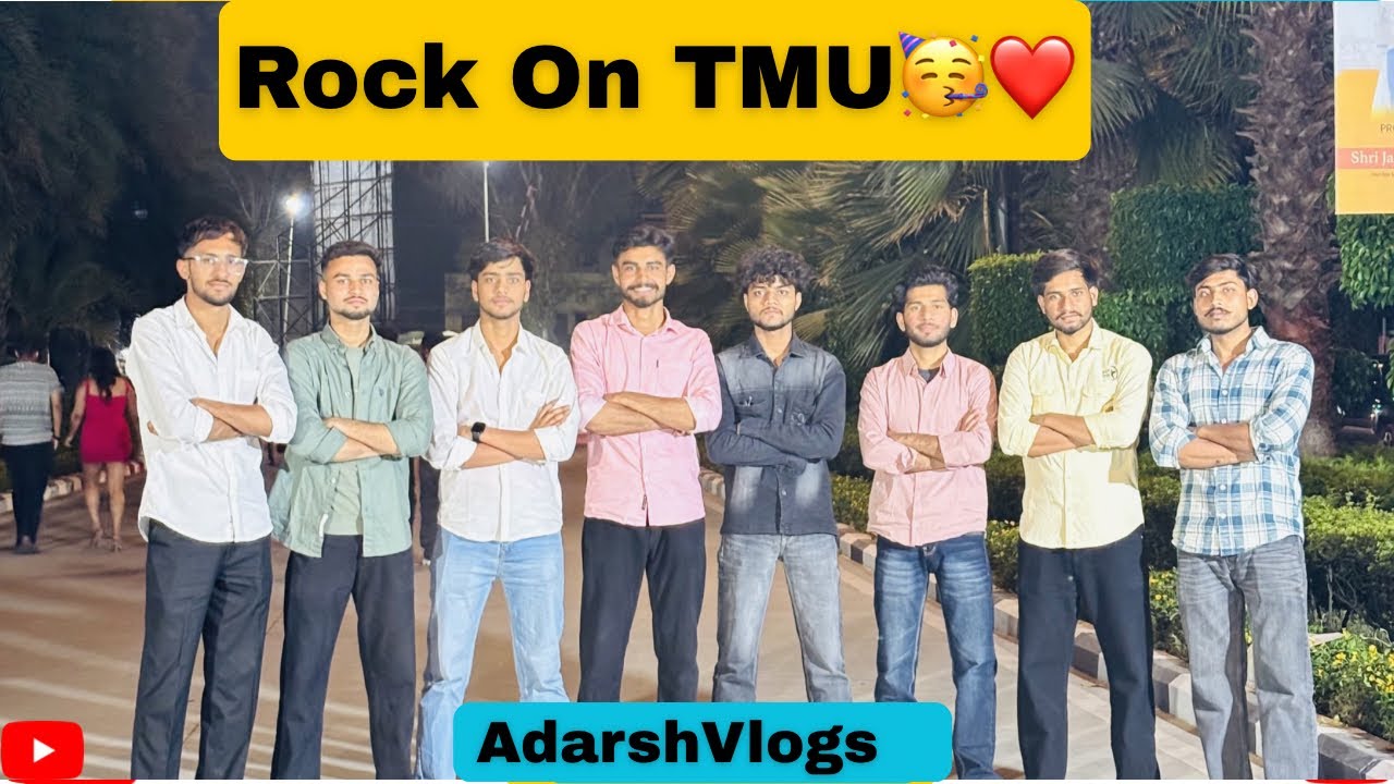 Rock On TMU🥳❤️#viral #comedy #funny 