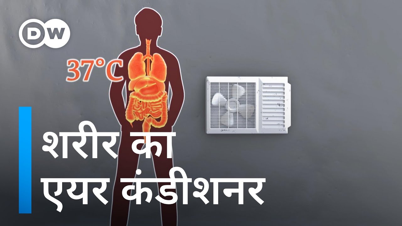 शरीर का टेम्प्रेचर कंट्रोल कैसे काम करता है [How human body regulates the heat ]