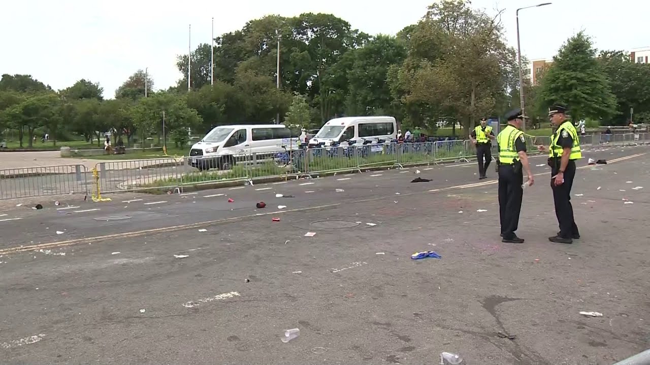 Pair to face charges in shooting during Boston parade