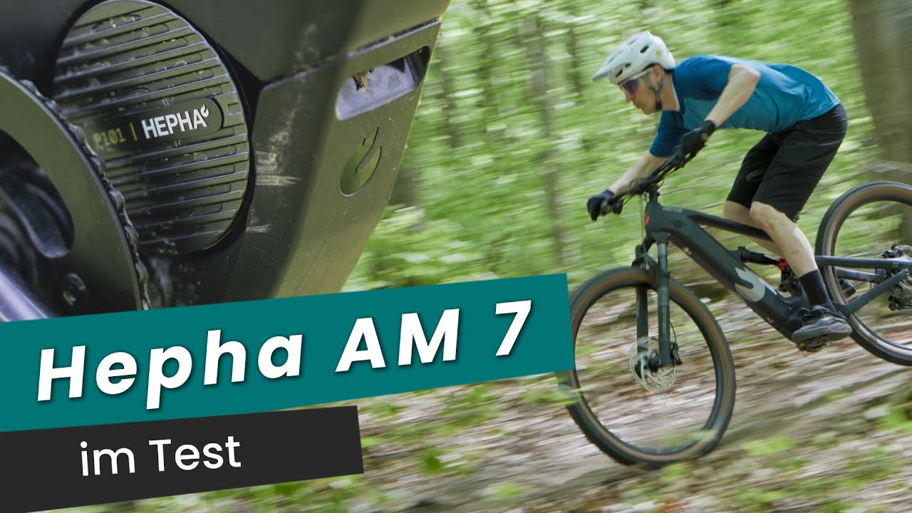 Hepha P101 Motor & All Mountain Bike im Test - Kann das Bike mit eigenem Motor überzeugen?