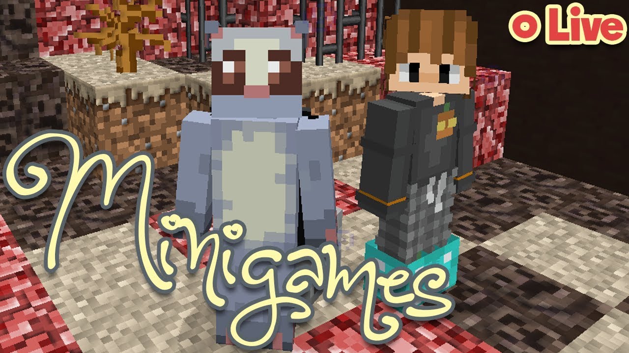 🔴 LIVE NOW! Minecraft Minigames